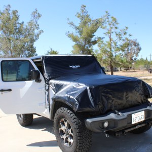 Tow Car Shield for smaller size vehicles